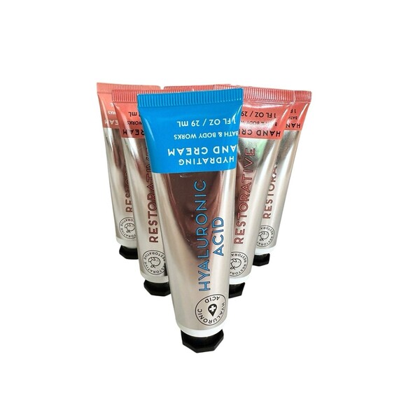 6 Bath And Body Works Hand Restorative Creams Mixed Lot Brand New 1 Fl Oz Each - Picture 3 of 3